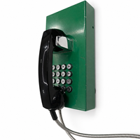 Téléphone mural d'appel d'urgence anti-vandalisme avec cordon pour aéroport, banque, école, parc et emplacements isolés