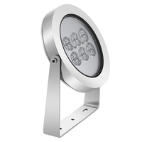 Ip68 316L acier inoxydable paysage blanc chaud Rgbw 36W 12V 24V fontaine buse piscine sous-marine lumière LED pour fontaine