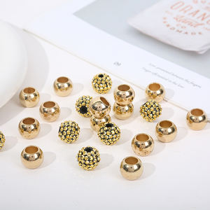 Moda Glod pelo trenza cuenta brillante rastas pelo Color anillo trenza accesorios extensión del cabello - Product Image 4