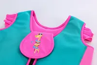 Watersport-chaleco salvavidas de seguridad para pesca para niños, salvavidas de espuma para natación con estampado de dibujos animados, traje flotante para bebé