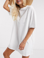 Robe t-shirt 100% coton pour filles, robes d'été, t-shirt pas cher d'usine