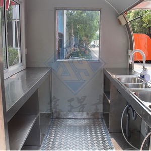 CE chứng nhận phong cách Châu Âu thương mại điện thoại di động thức ăn nhanh xe tải đầy đủ nhà bếp với Hotdog BBQ đồ ăn nhẹ kem chip thực phẩm tailer - Product Image 6