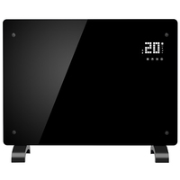 Chauffage électrique à convection 2000W avec WIFI, panneau en verre, pour usine, mural, convecteur