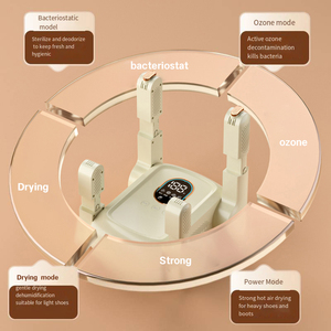 Máy sấy giày điện gia dụng mới về, có hẹn giờ thông minh, màn hình kỹ thuật số, giá đỡ đôi, làm ấm, sấy khô và khử mùi giày. - Product Image 5