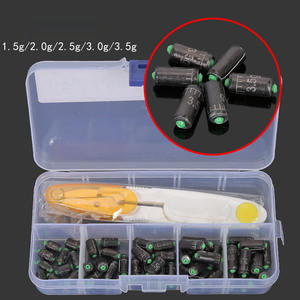 Acessórios para equipamento de pesca, 50 caixas macias núcleo de chumbo banda de chumbo molde para pesos de pesca com tesoura - Product Image 6