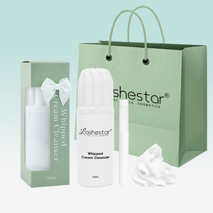Crema Limpiadora de Pestañas Vegana de Lashestar, Precio de Fábrica, Logotipo Personalizado, 100 ml, Champú de Pestañas en Crema - Product Image 2