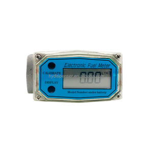 Huiyang Slang Watermeter Elektronische Stroom <span class=keywords><strong>Meter</strong></span> In Lijn Stroommeter Inline Brandstof Flowmeter - Product Image 1
