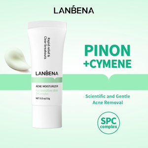 LANBENA SPComplex Ensemble de soins de la peau pour l'acné, traitement lissant de l'acné, crème anti-acné, élimination des boutons pour hommes, 4 pièces - Product Image 3