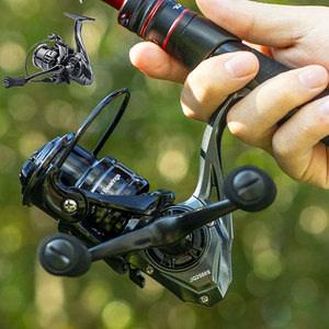 Carrete de <span class=keywords><strong>Pesca</strong></span> CHILENT <span class=keywords><strong>Spinning</strong></span> Reel 6BBS JQ1500 2500, Relación de Engranajes 5.2:1, Carrete de Metal Poco Profundo, Carrete de <span class=keywords><strong>Pesca</strong></span> en Mar, <span class=keywords><strong>Pesca</strong></span> - Product Image 1