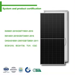 Stock UE <span class=keywords><strong>JA</strong></span> <span class=keywords><strong>410</strong></span> Watts 450 Watts 580 Watts Module PV Panneaux photovoltaïques demi-cellule Panneaux solaires monocristallins - Product Image 3