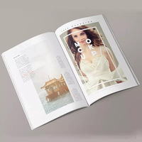 Services d'impression offset OEM, services personnalisés professionnels pour la reliure de magazines, brochures, impression de brochures en couleur