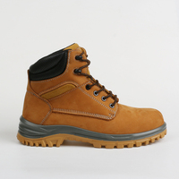 Chaussures de sécurité en cuir nubuck Aimboo, résistantes aux coupures, pour le travail industriel, vente en gros d'usine, chaussures de sécurité S1P SRC