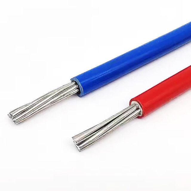 Africa BLV Single Core Cables Electric Wire Low Voltage 4mm 6mm 10mm PVC Insulated Aluminum Cable