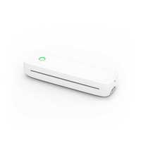 Imprimante thermique sans encre portable Leapfuture A80 A4 sans fil, blanche, 8 pouces, pour étiquettes, photos et tatouages, compatible avec le format US Letter 8,5 x 11 pouces