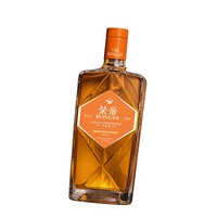 Whisky Chino Rongdi, Whisky de Grano Único con Doble Maduración en Barrica, 40% de Alcohol, Whisky Chino de 700 ml