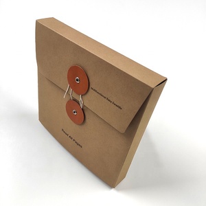 Высококачественная бумага для печати на логотипе, упаковка, поздравительная открытка, конверт, крафт-бумага, коробка для конвертов для документов - Product Image 5