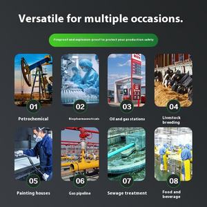 Quatro-em-um gás analisador detector fixo VOC oxigênio metano CO concentração alarme refrigerante vazamento detector - Product Image 5