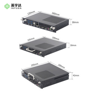 Module Mini PC OPS Inyuda pour la conférence et l'enseignement avec USB, LAN, HDMI, Wi-Fi et interface d'alimentation 80 broches - Product Image 2