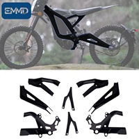 Kit complet de protection de cadre de moto en plastique pour moto électrique Surron Light Bee Series