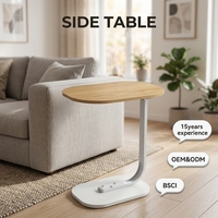 Table basse moderne pour salon, petite, portable, en bois et métal, écologique, avec rangement, facile à nettoyer, 38*28*58cm