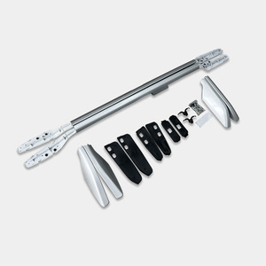 แร็คหลังคาอลูมิเนียมอัลลอยสำหรับรถยนต์ Prado FJ120 ปี 2003-2009 พร้อมคานขวาง - Product Image 1