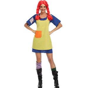 أحدث فستان فتاة شقية أنثى يتوهم كرنفال مرحلة ملابس موحدة هالوين امرأة الكبار الرقص السيرك - Product Image 5