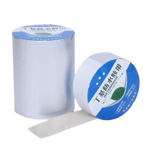 Ruban d'étanchéité en butyl avec feuille d'aluminium auto-adhésif pour la réparation des toitures, des tuyaux et des tôles colorées - Product Image 1