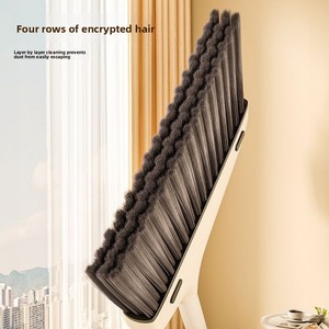 Kunststoff-Besen-Set mit Kehrschaufel und Schaufel Haushalt Badezimmer Reinigungswerkzeug-Kombination Neuer Stil - Product Image 4