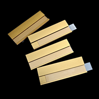 Badges nominatifs en aluminium vierges personnalisables en gros avec impression UV et galvanoplastie, style tendance pour usage DIY
