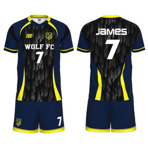 Camisetas de Fútbol Personalizadas OEM Transpirables Sublimadas, Camisetas de Equipo, Ropa de Fútbol, Camisetas de Fútbol Personalizadas - Product Image 2