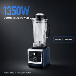 Licuadora Portátil de 110V/220V con Temporizador para Tiendas de Té con Leche, Estándar EU/UK/US, Licuadora Comercial de Alta Velocidad, Trituradora de <span class=keywords><strong>Hielo</strong></span> Eléctrica de 2.2L - Product Image 2