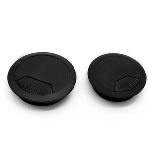 <b>Round</b> Plastic Cable Hole Cover PP Non Slip Dustproof For Desk Furniture Minimalist Design Standing Type 001 - Product Image 1