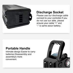 Paquete de Baterías de Iones de Litio Silverfish de 48V 13AH 14Ah 15Ah 16Ah 17.5Ah 20Ah para <span class=keywords><strong>Bicicleta</strong></span> <span class=keywords><strong>Eléctrica</strong></span> Plegable <span class=keywords><strong>Ecotric</strong></span> Cheetah Fat Tire - Product Image 4
