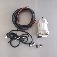 Système de refroidissement de voiture 24V 48V 60V 72V 12 Volt Compresseur de climatisation de voiture 12V DC Compresseur de climatisation électrique 12V