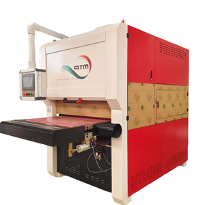 Industrie-Metallschleifmaschine <span class=keywords><strong>RR1000</strong></span> PLC Bandschleif- und Entgratungsmaschine für Laser-Plasma-geschnittene Bleche - Product Image 1