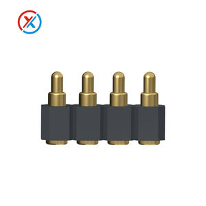 Pogo Pin <span class=keywords><strong>Gold</strong></span> Spring Loading SMD Needle PCB 2,5mm 2 3 4 5 6 Pin para conector de alimentación Pogo Pins - Product Image 5