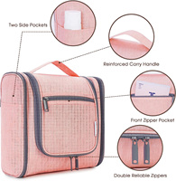 Trousse de toilette suspendue pour femmes voyage trousse de maquillage organisateur articles de toilette trousse cosmétique pour cosmétiques accessoires essentiels