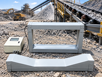 Détecteur de métaux souterrain pour mines de charbon, capteur de métaux robuste pour convoyeur, protection de sécurité pour concasseur de pierres