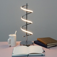 Lampe de lecture LED organisateur, flexible et créative, lampe de chevet flottante LED pour professionnels