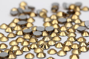 Yantuo toplu satış 6A yüksek kaliteli Strass altın Aurum Flatback Rhinestones olmayan düzeltme - Product Image 3