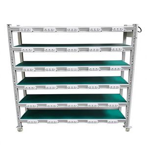 Mesa de Trabajo Móvil Verde Zhengxing con Ruedas y Protección ESD para Ensamblaje de Luces LED y Envejecimiento de Farolas - Product Image 1