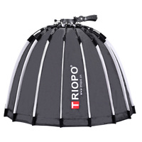 Triopo Softbox Lampu Kilat Fotografi, Parabola Flash Dalam untuk Kamera