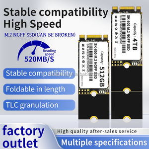 64gb M.2 NGFF SATA固态硬盘长度-2242 2260 2280尺寸可调，适用于笔记本电脑和外部硬盘 - Product Image 3