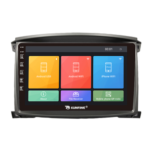 Cho TOYOTA LAND CRUISER 100 vxr tại 2002-2007 10.1 inch đôi 2 DIN Octa-core Quad Car Stereo GPS navigation Android xe đài phát thanh - Product Image 2