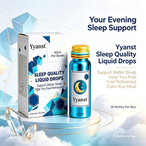 OEM ขายส่ง น้ำยาช่วยการนอนหลับคุณภาพสูง 60 มล. 30 ขวด ช่วยให้หลับสบาย ผ่อนคลาย บรรเทาความเครียด สำหรับยามเย็น รับผลิตแบรนด์ส่วนตัว - Product Image 2