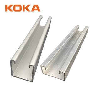 Staffa in Alluminio Unistrut 41*41 41*21 di Alta Qualità, <span class=keywords><strong>Canale</strong></span> Strut, Vendita Calda - Product Image 1