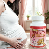 Compléments de fertilité pour femmes, soutien prénatal naturel, acide folique, équilibre hormonal, renforcement de la santé, 60 comprimés