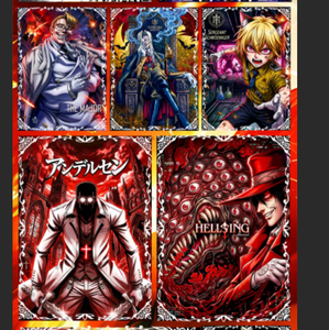 DL Hellsing Ultimate Alucard Anime Shikishi Artboard con Impresión de Lámina Dorada, Arte de Pared de <span class=keywords><strong>Seras</strong></span> <span class=keywords><strong>Victoria</strong></span>, Regalo Coleccionable de Manga Japonés - Product Image 6
