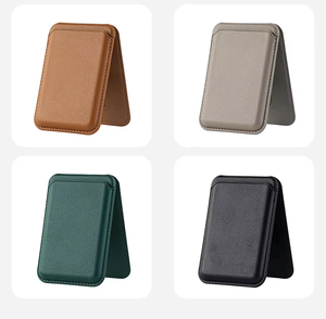 Portafoglio Magnetico Magsafe per iPhone Serie 15/14/13/12 con Blocco RFID in Materiale PU <span class=keywords><strong>Porta</strong></span> Carte di Credito con Supporto - Product Image 6