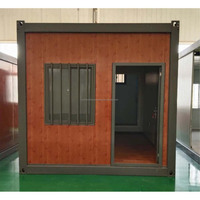 Chambre d'hôtel modulaire en conteneur avec assemblage rapide et design contemporain pour projets de complexes hôteliers et de campings